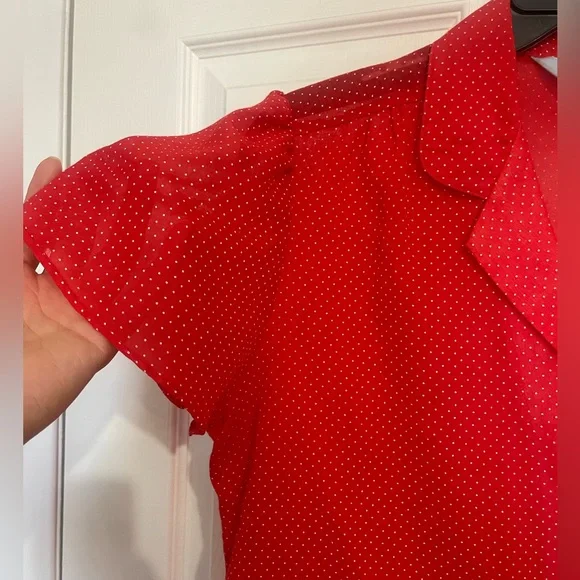 Polka dot Buttonup - Picture 3 of 5